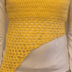 Crochet Aysmmetrical Tube Top